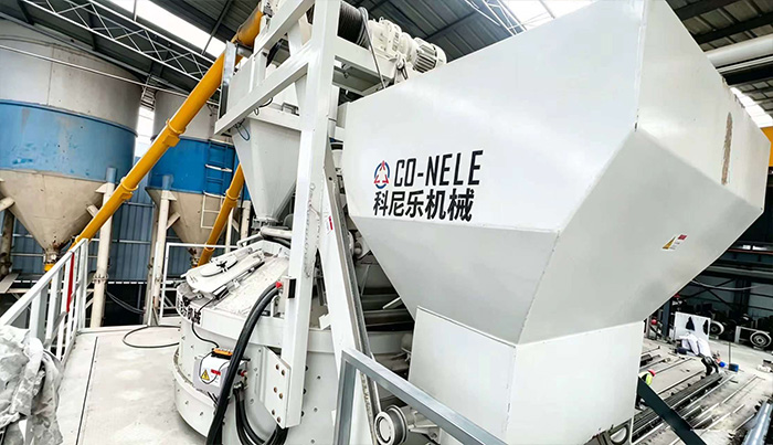CO-NELE Komplette 60 m³/h-Mischanlage für Fertigteile